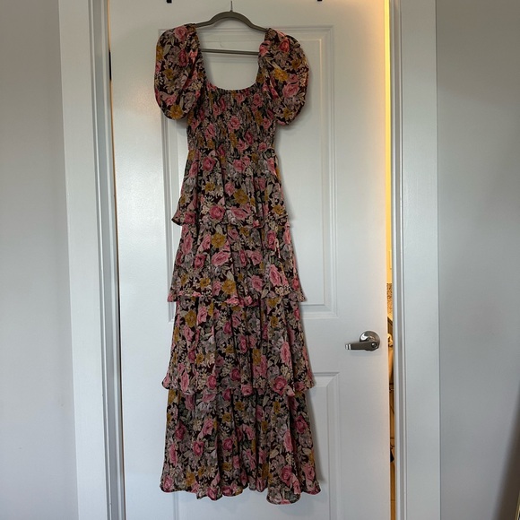 Entro Tiered Floral Maxi Dress - Picture 7 of 8